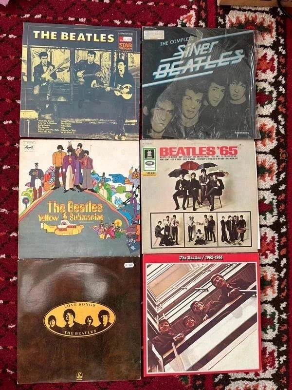 Beatles Plattensammlung