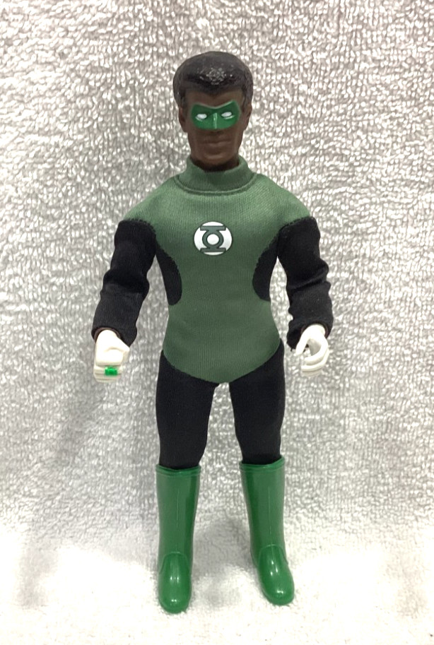 CUSTOM Green Lantern John Stewart Mego 8 Inch Action Figure Mattel Retro Action