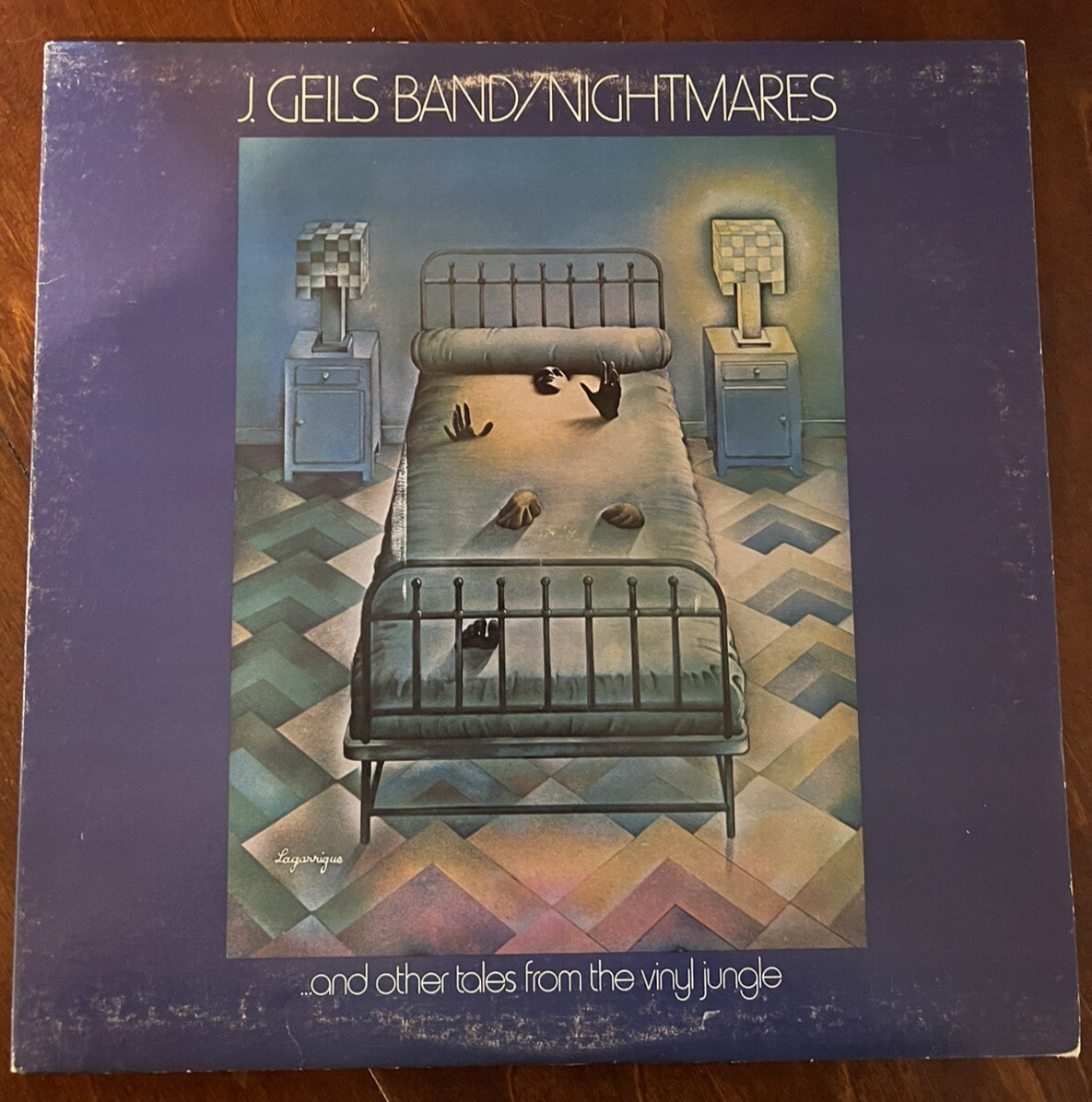 J. Geils Band Nightmare...and Other Tales From the Vinyl Jungle LP 1974