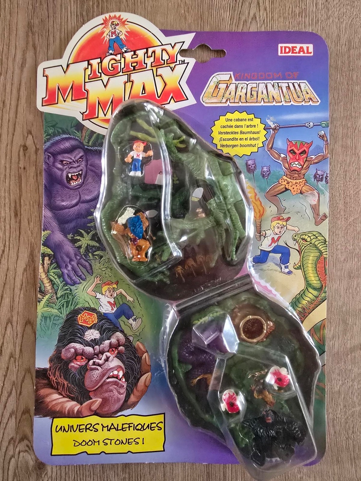 Mighty Max APE KING Doom Zone 1992 MOC New Mint On Card NUOVO & IMBALLO ORIGINALE Gargantua