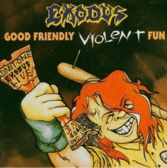 CD-EXODUS- GOOD FRIENDLY VIOLENT FUN BRAND~THRASH METAL 