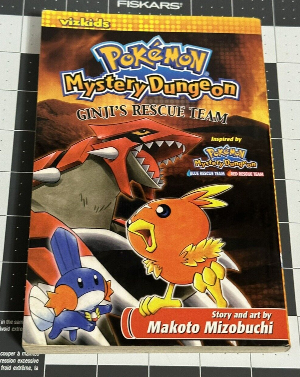 Pokémon Mystery Dungeon Ginjis Rescue Team Manga Libro Inglese 2007