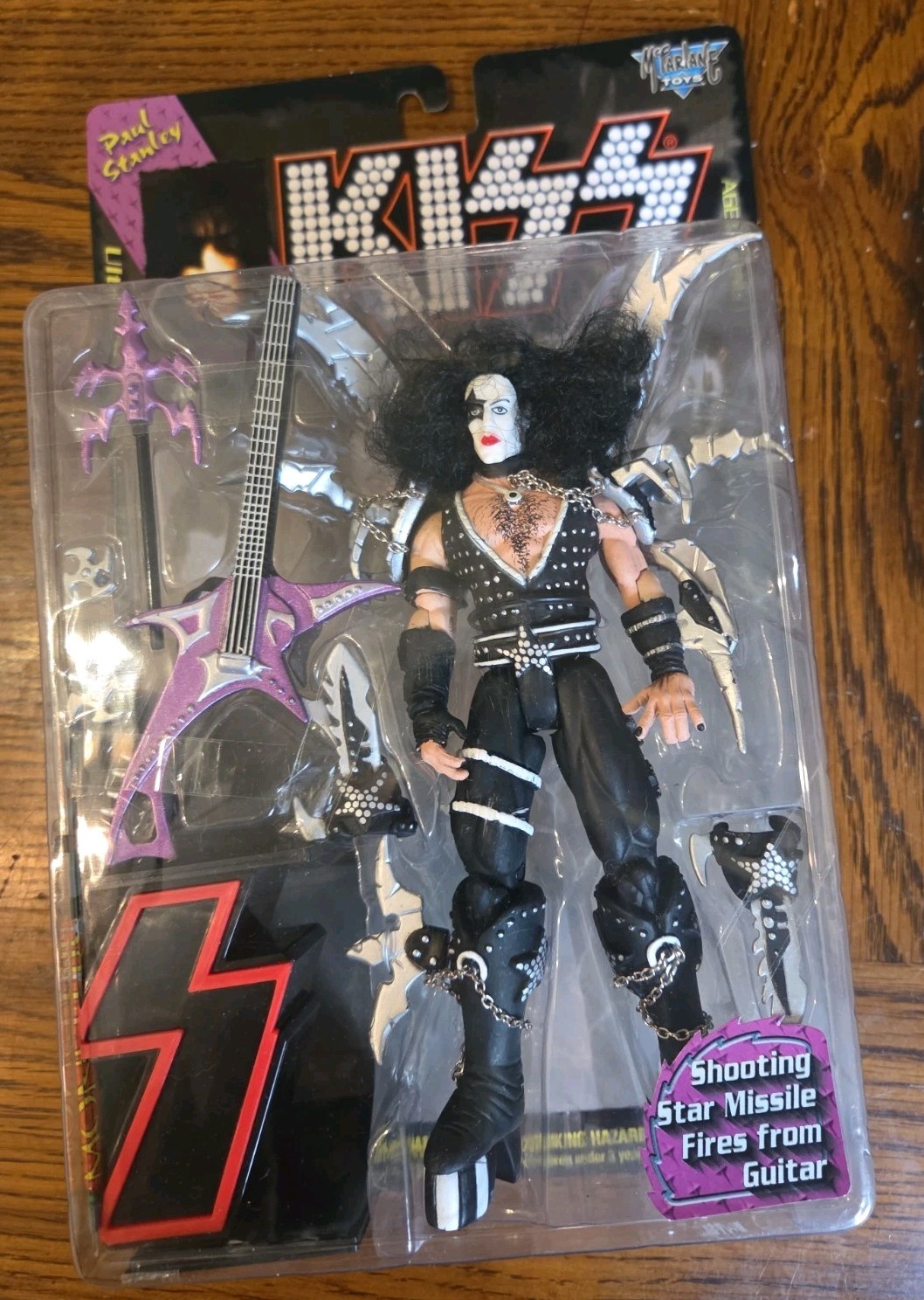 Figurina Kiss Paul Stanley McFarlane Toys "Ultra Action Figure" 1997 nuova sigillata