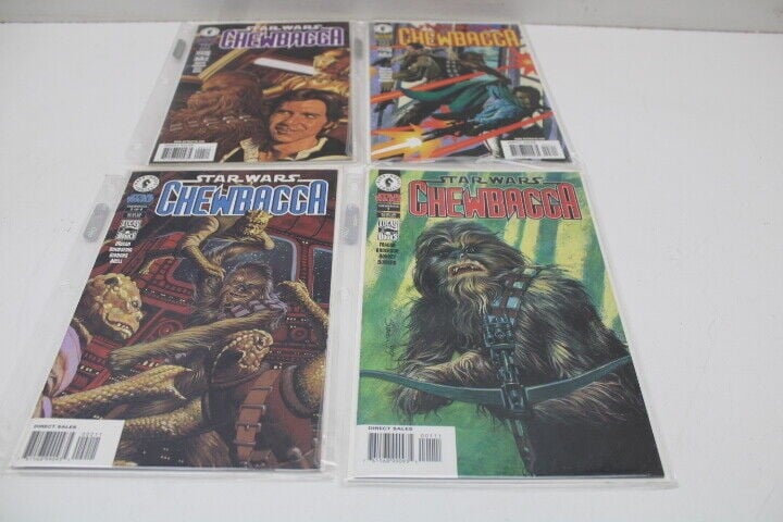 STAR WARS Chewbacca serie 1-4 fumetti Dark Horse