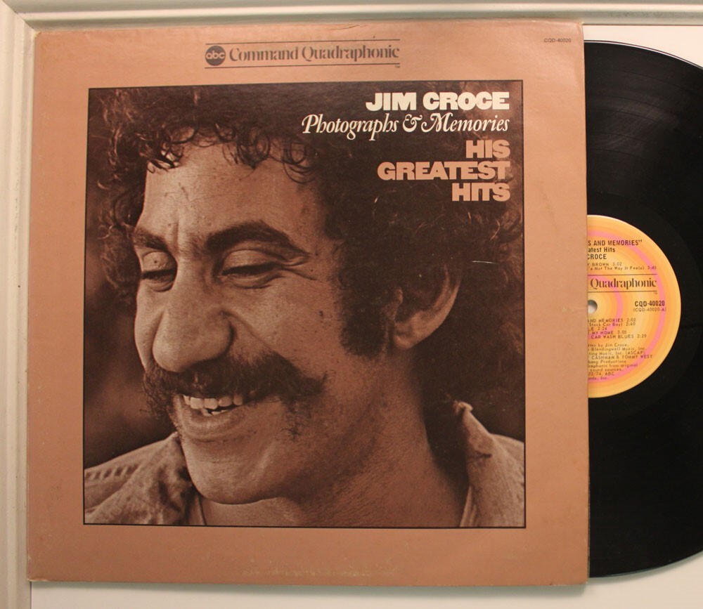 Jim Croce Quadrifonico LP Fotografie & Memories (His Greatest Hits) Su Abc - VG