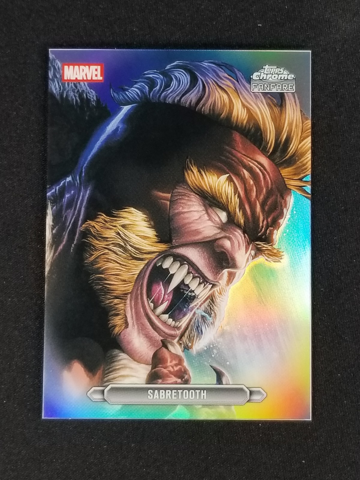 2026 Topps Chrome Marvel Comics #FF-35 Sabretooth Fanfara