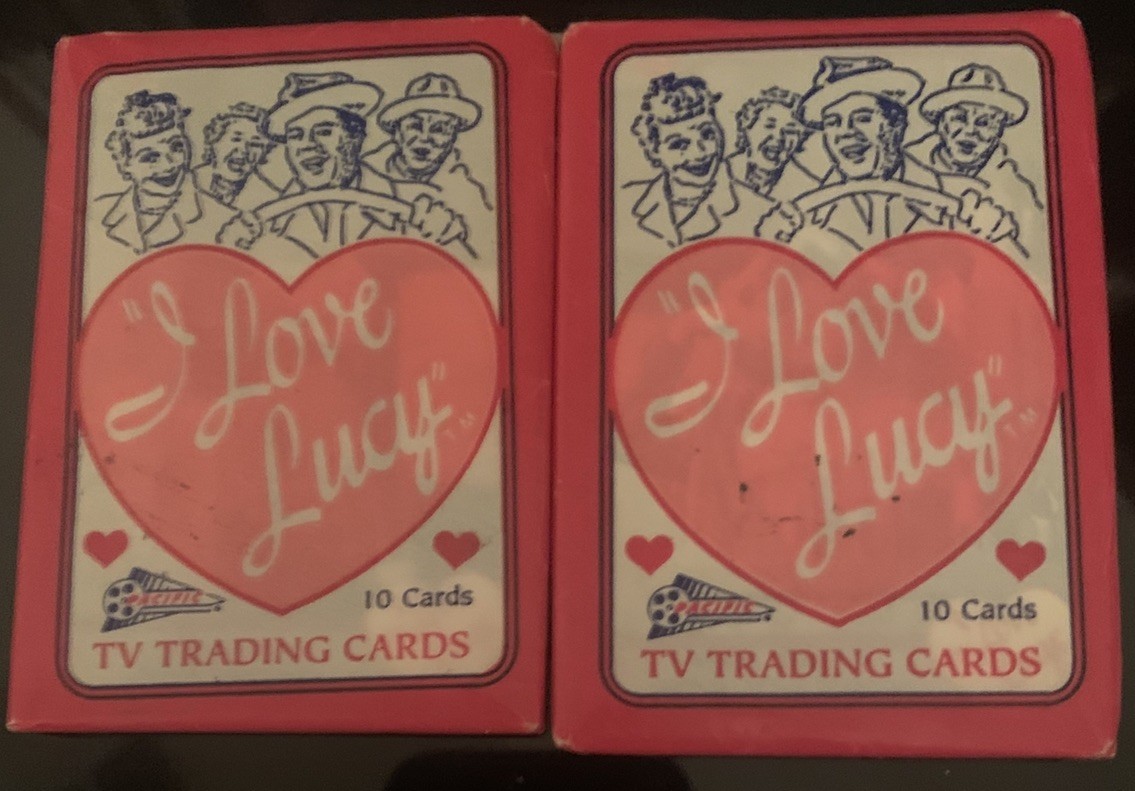 Carte collezionabili I LOVE LUCY: 2 confezioni da 10 carte