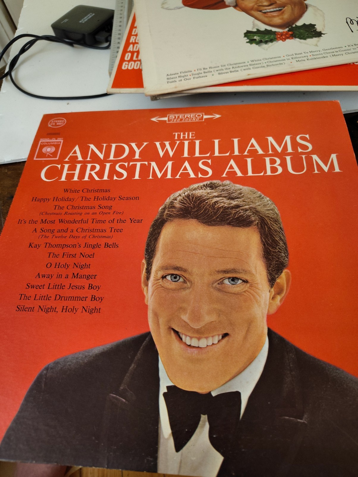 Andy Williams – The Andy Williams Christmas Album, Vinyl Record * CS 8887