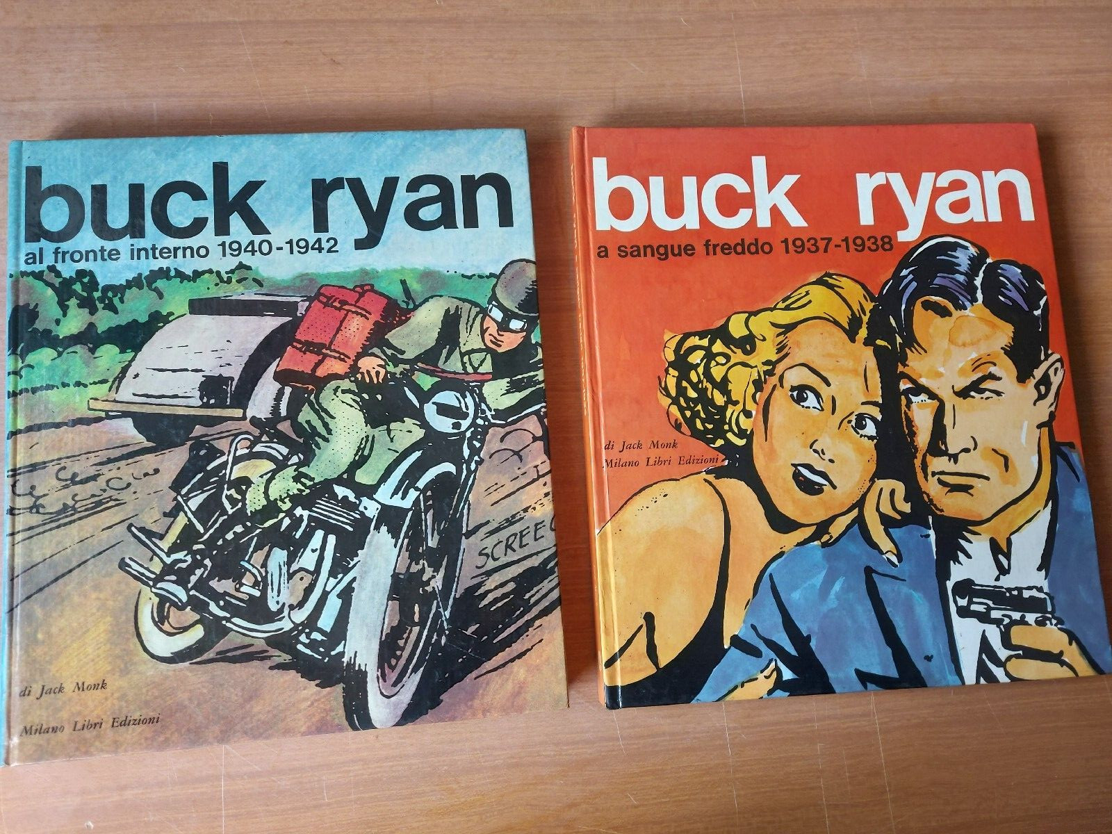 FUMETTI-BUCK RYAN-A SANGUE FREDDO+RITORNO ZOLA+IN GERMANIA+AL FRONTE INTERNO....