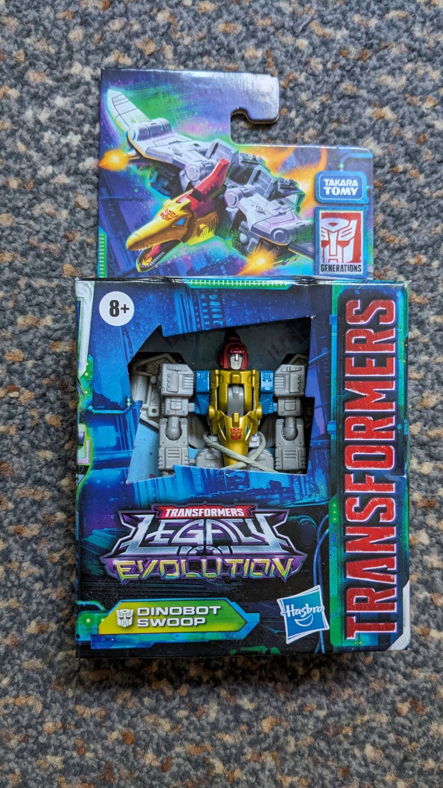 Transformers Legacy Evolution Modellino Swoop classe base 3,5"
