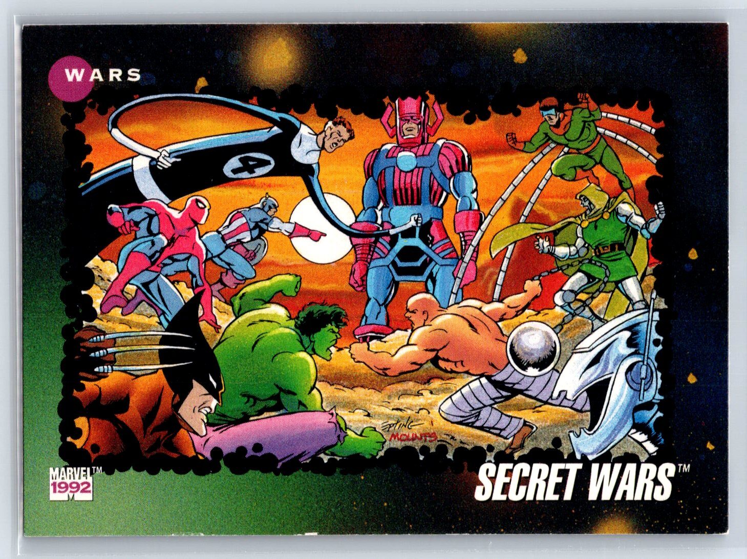 1992 Impel Marvel Universe Guerre Segrete #187