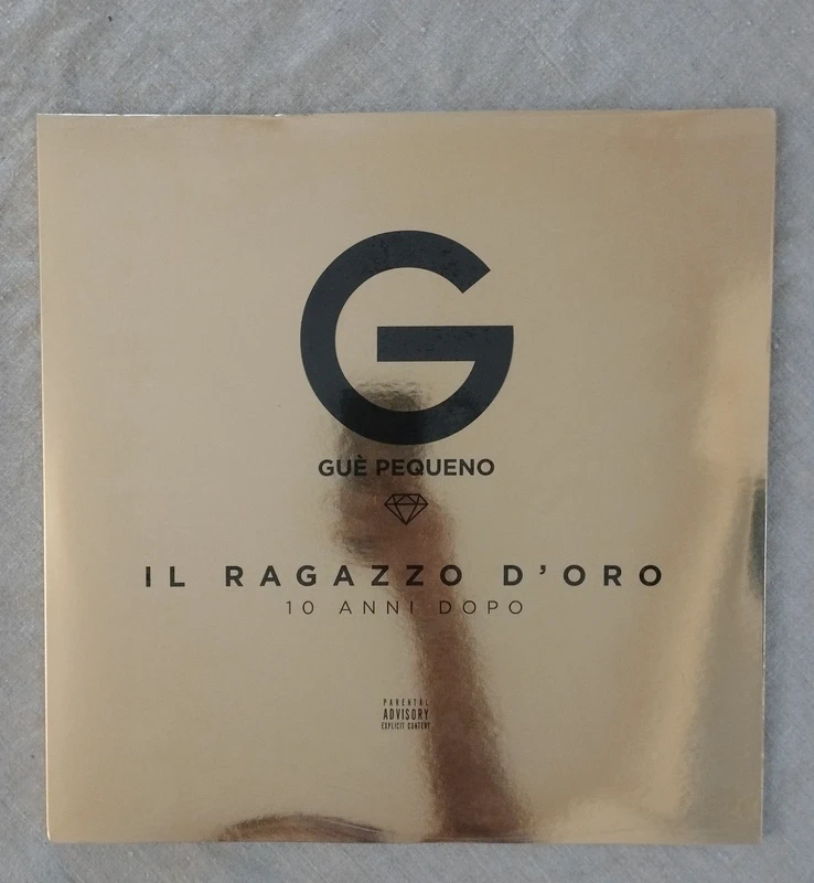Il Ragazzo D’oro Vinile  10 Anni Dopo Doppio LP Autografato Oro Crystal trasparente