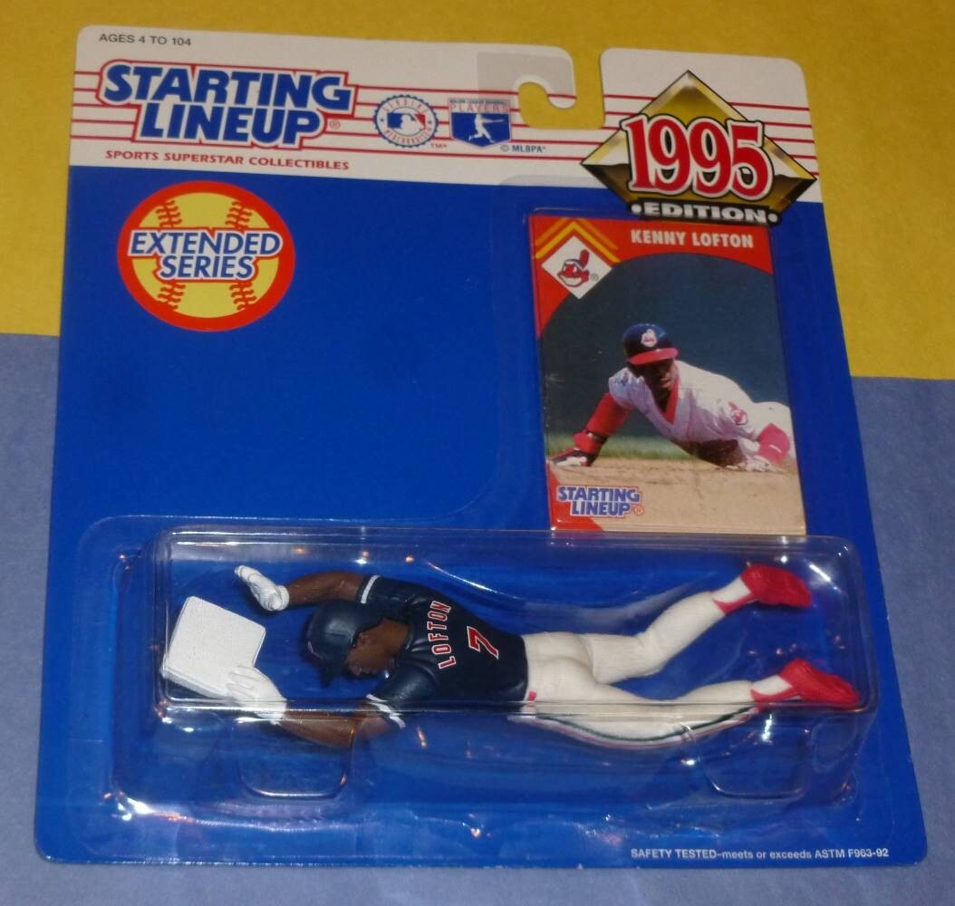 1995 extended KENNY LOFTON Cleveland Indians Starting Lineup #7