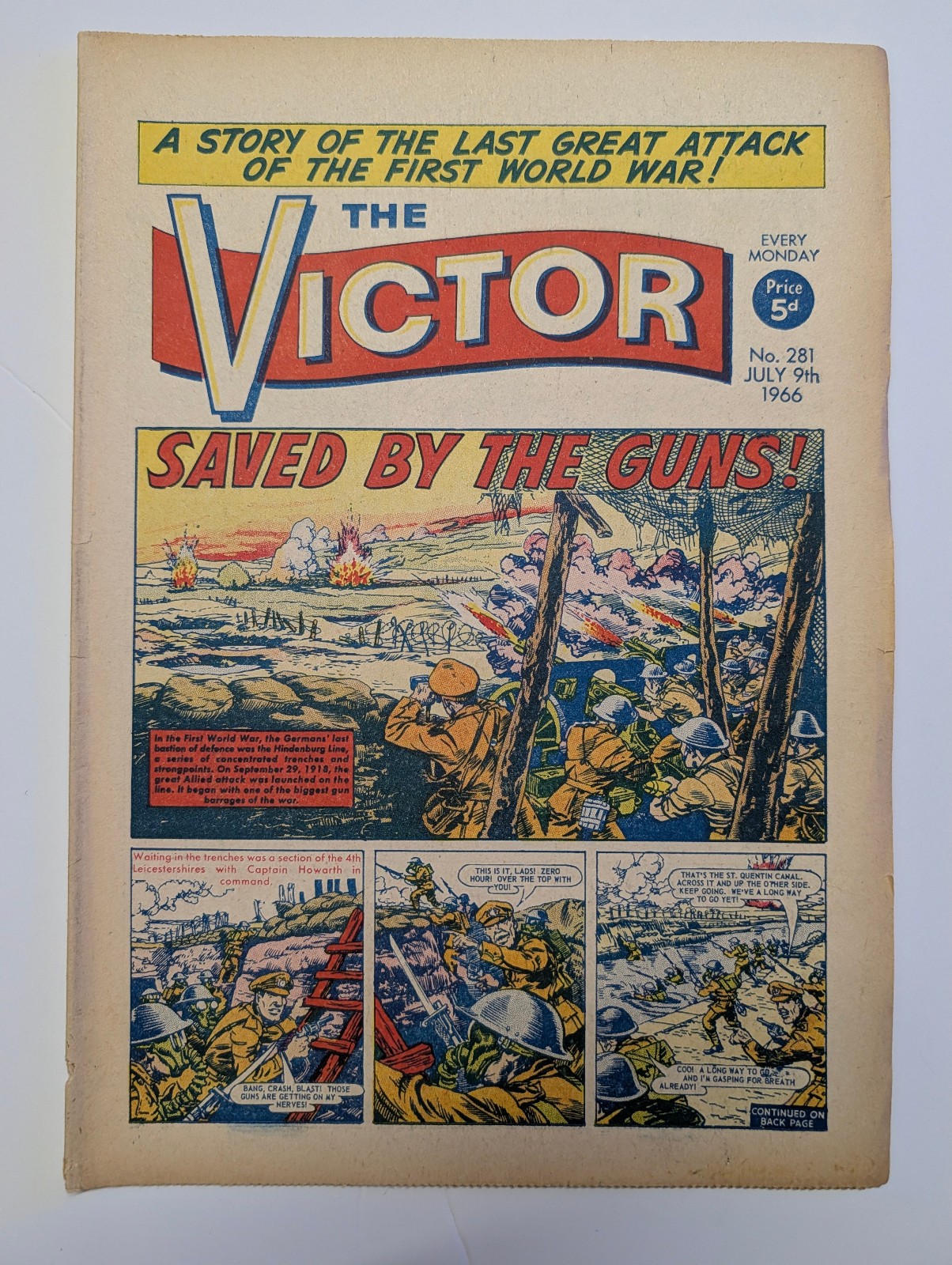 The Victor Comic, No 281, July 9th 1966.