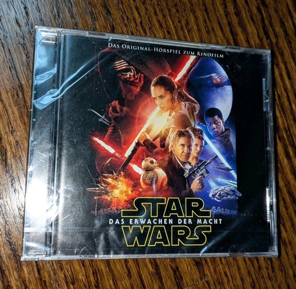 New German Star Wars Das Erwachen Der Macht Audio CD The Force Awakens Adaption 