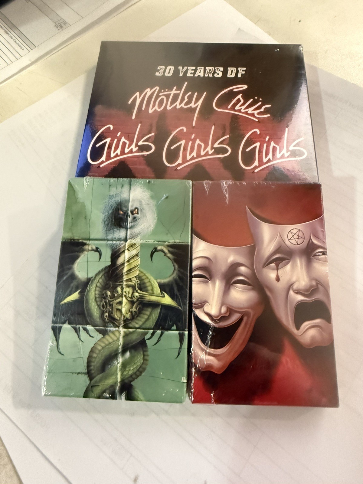 Motley Crue -30 Years Girls Girls Girls / Crueseum Theatre & Feelgood Cassettes