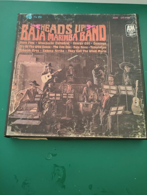 Cinta para magnetofono Baja Marimba Band
