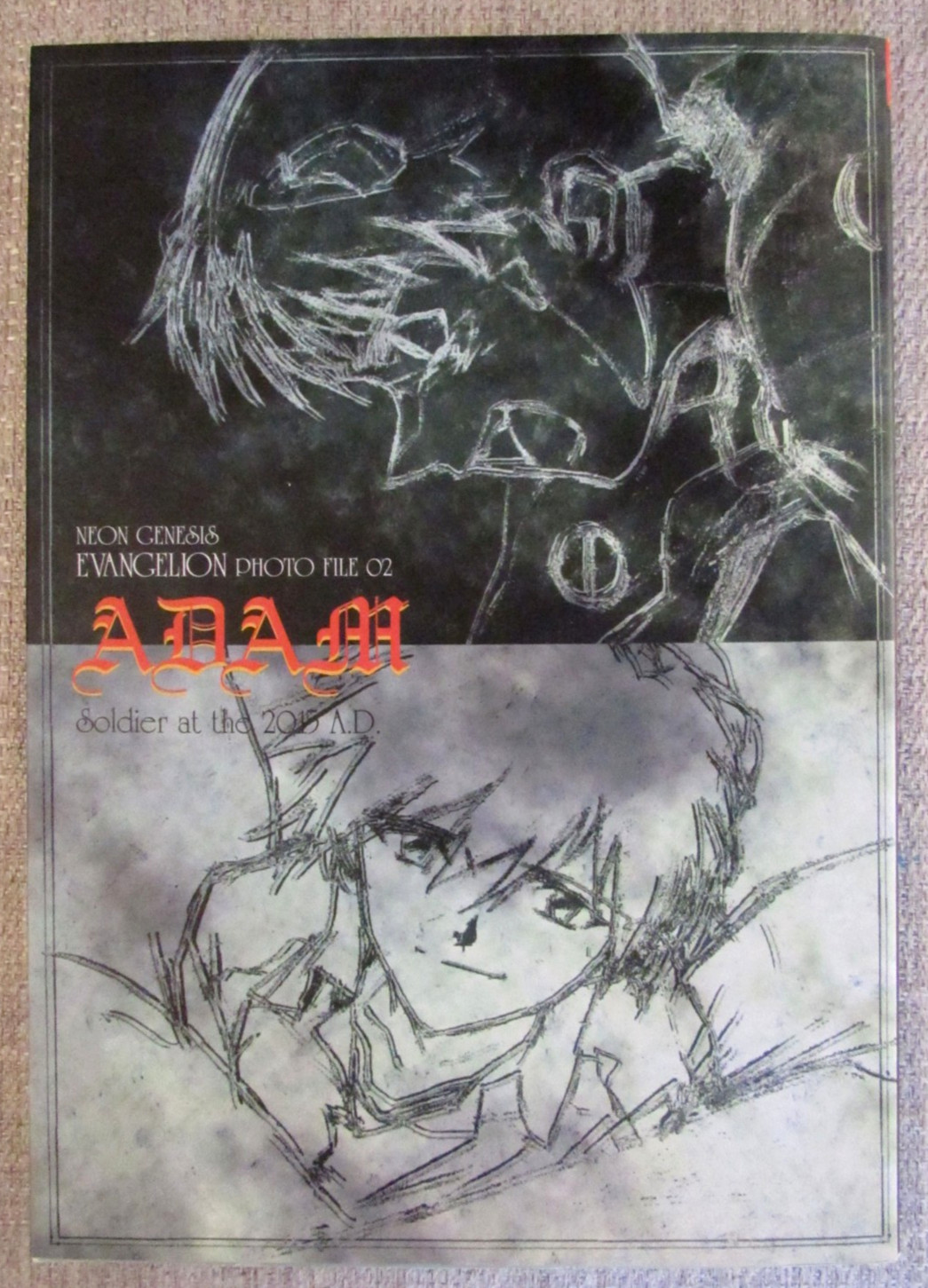 Archivio Fotografico Evangelion 02 Soldato ADAM al 2015 AD] Libro Evangelion Giappone Libro