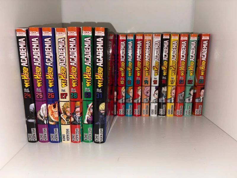 Tomes manga my hero academia