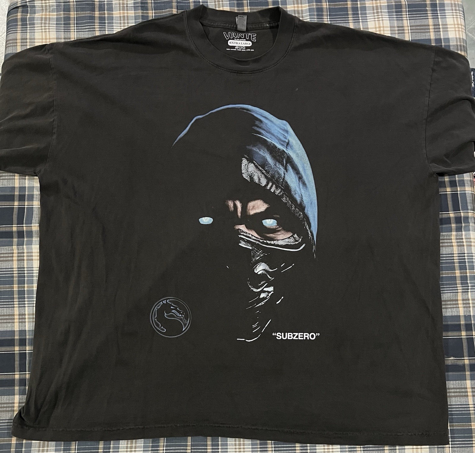 Maglietta Mortal Kombat AOP Vante Sub-Zero Taglia XXXL 3XL