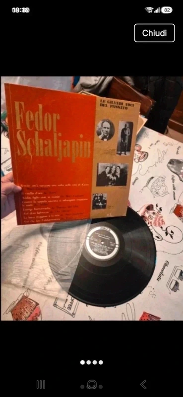 Disco in vinile, le grandi voci del passato, antico x collezionisti