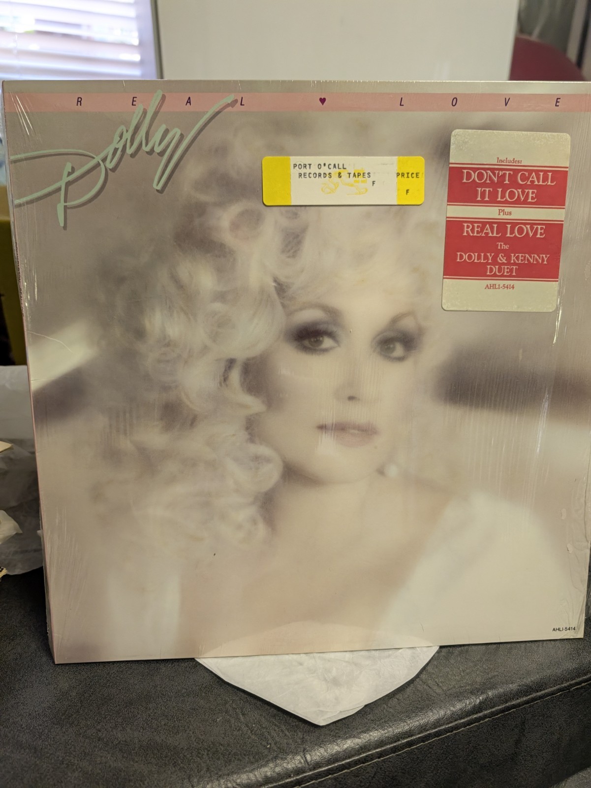 Dolly Parton Real Love Vinyl LP Opened