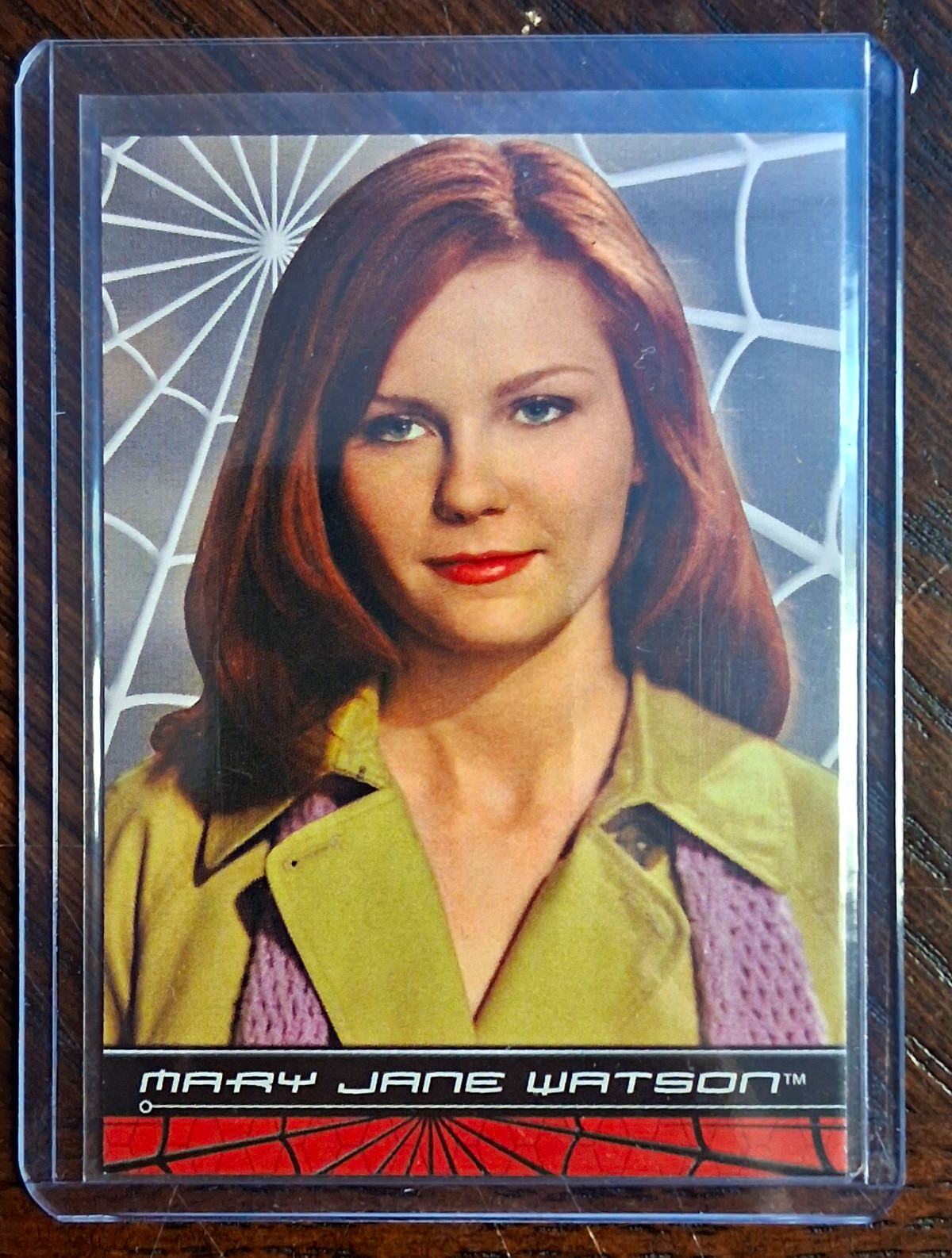 Topps 2002 Spider-Man The Movie #4 Mary Jane Watson Kirsten Dunst Card