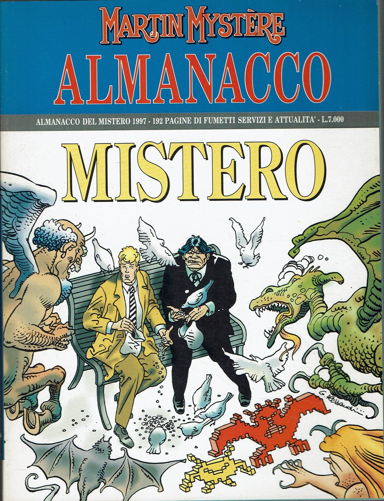 Almanacco Martin Mystere 1997 di Castelli ed. Bonelli