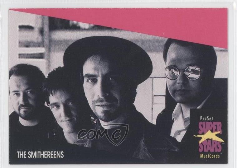 1991-92 Pro Set Super Stars MusiCards The Smithereens (Logo on Bottom Right) 0b6