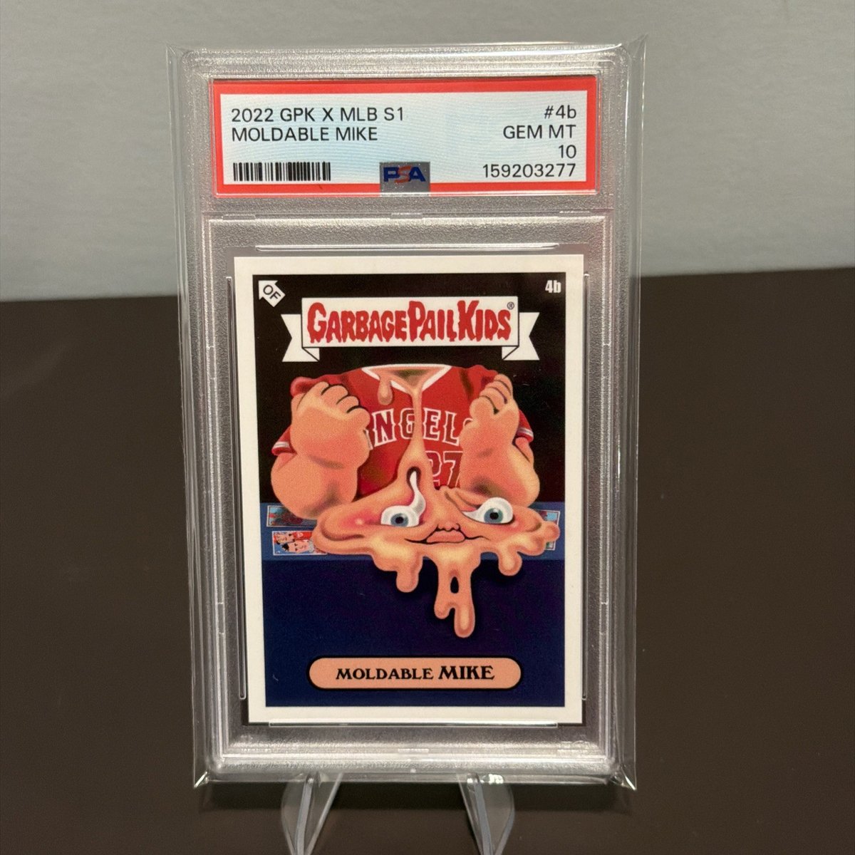 Topps 2022 GPK x MLB S1 PSA 10 #4b Mike modellabile 