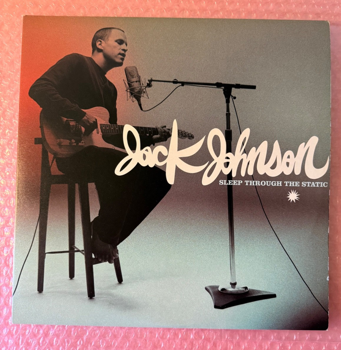 Vinyl Doppel-LP - JACK JOHNSON - Sleep Through The Static - Brushfire Rec.  2008