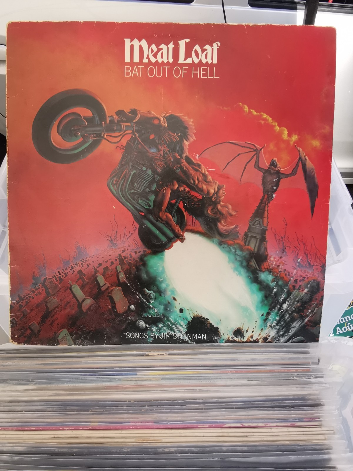 Vinyle 33 Tours Meat Loaf  / Bat Out Of Hell Pochette  (VG +) -  LP (Ex ) 
