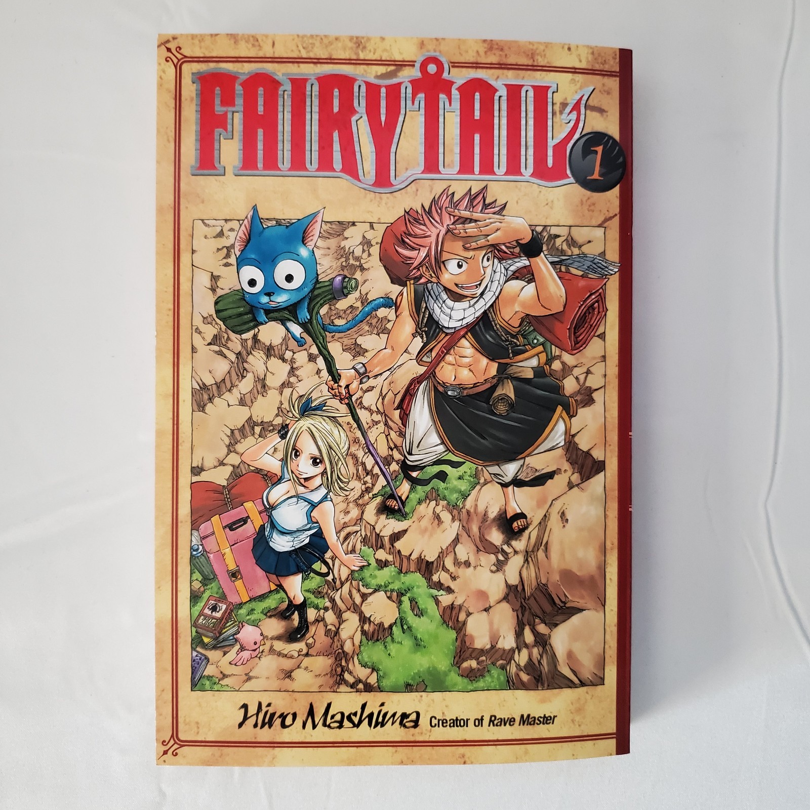 Fairy Tail Vol 1 di Hiro Mashima Manga Trade Paperback Kodansha Comics