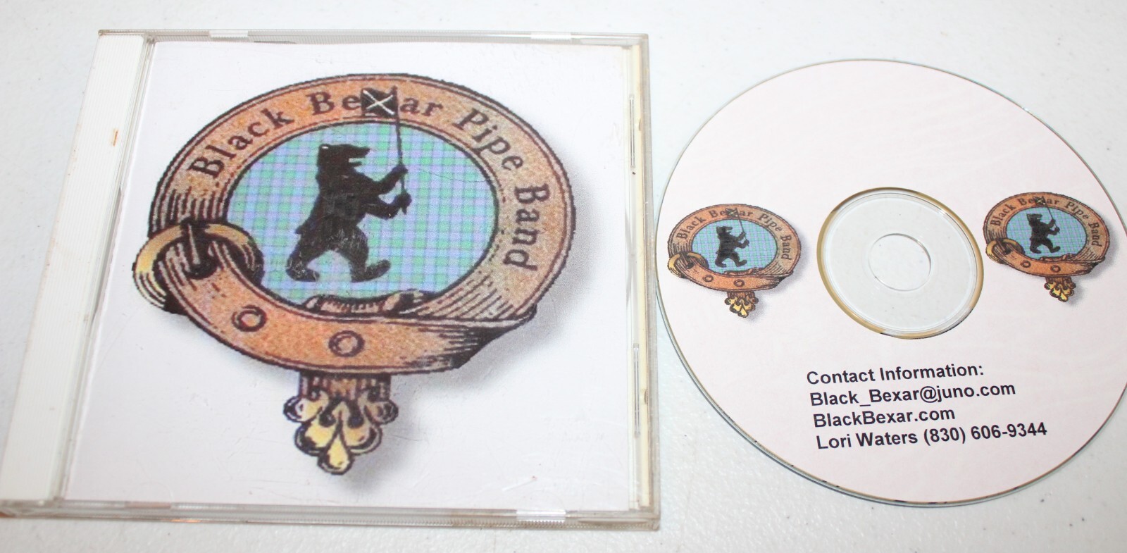 Black Bear Pipe Band (CD Demo) Grade IV Pipe Band, Piping & Drumming, Texas