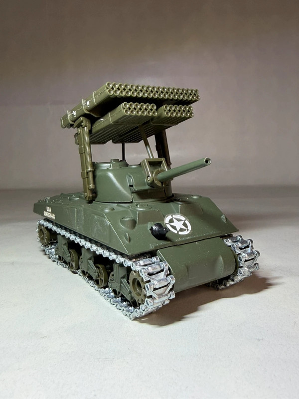 Solido Sherman M4A3 Calliope char lance-roquettes T34 1/50 miniature militaire