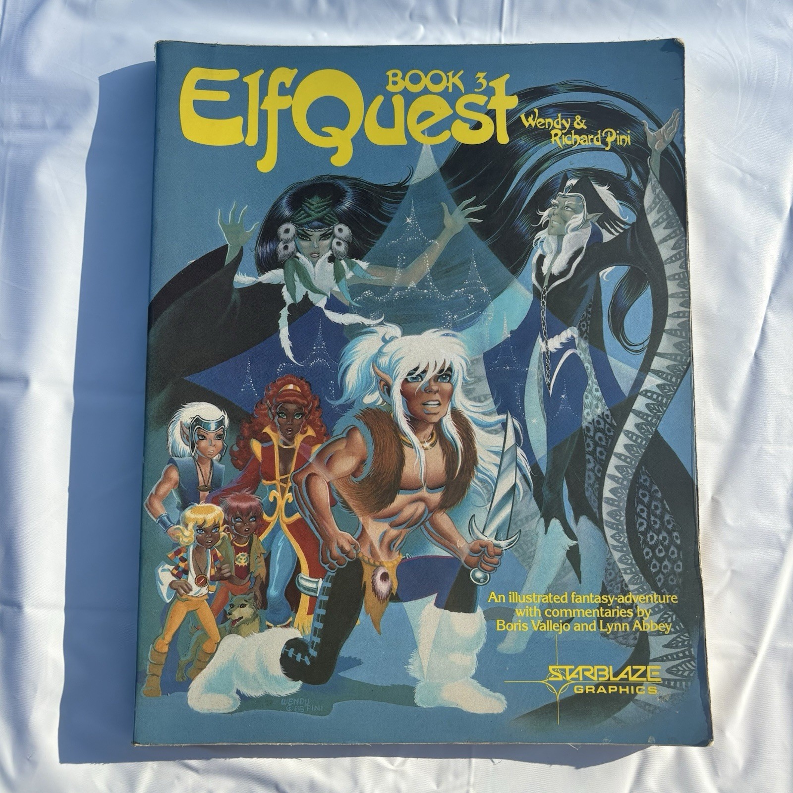 ElfQuest Book 3 Wendy & Richard Pini 1983 Starblaze Graphics Fantasy Comic