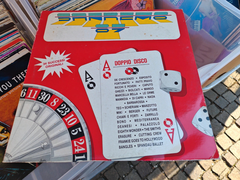 Disco 33 giri sanremo 87
