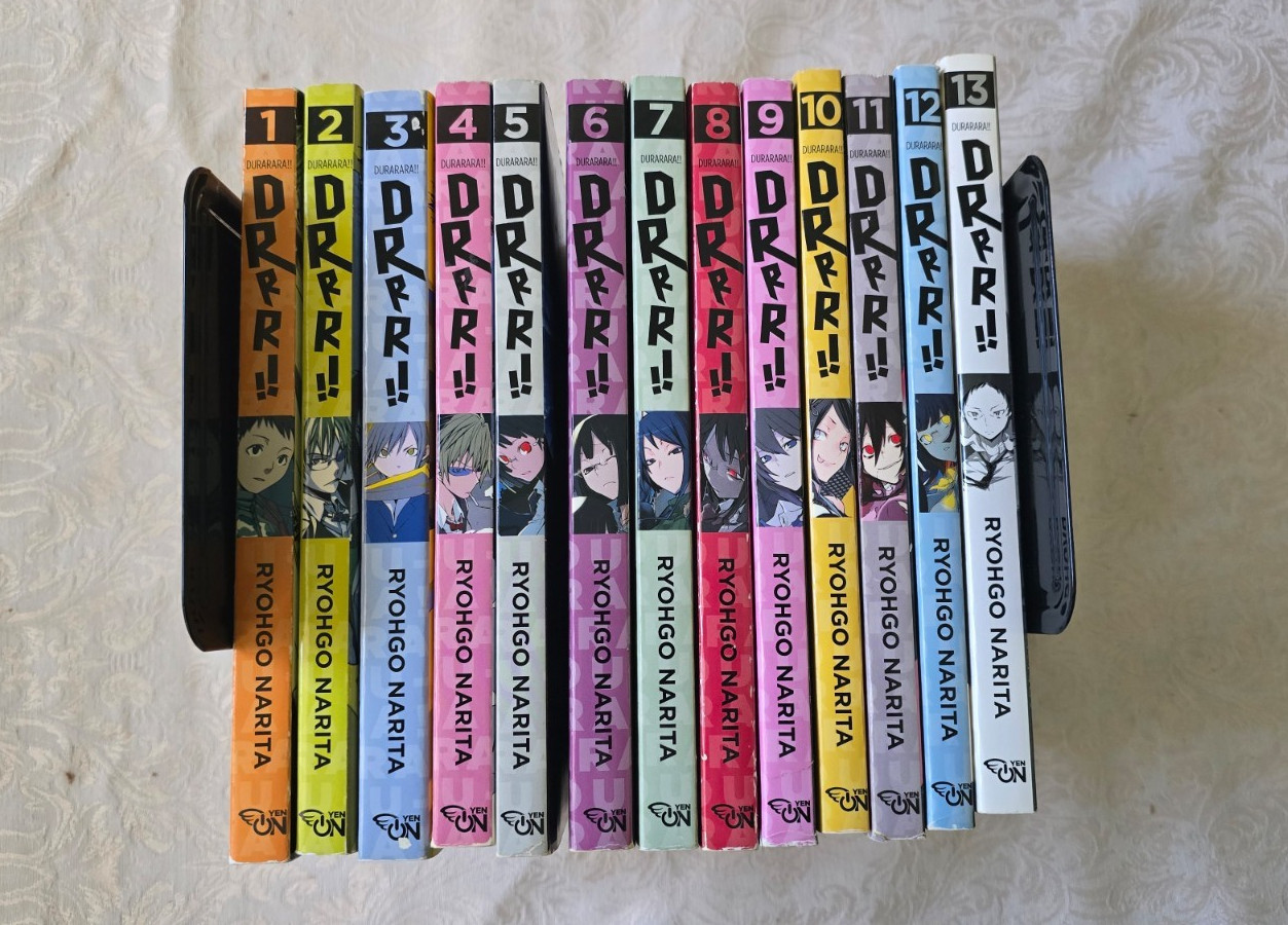 Durarara!! Vol 1-13 volume light novel inglese