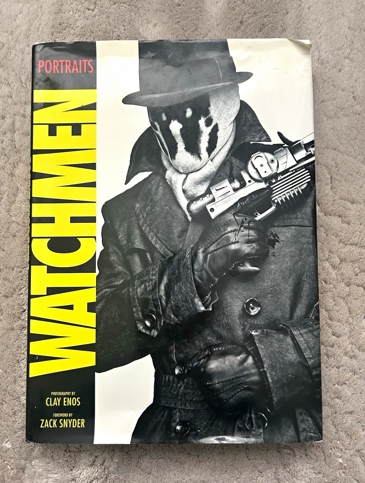 Watchmen Portraits Titan Books Hardcover Graphic Novel Clay Enos Zack Snyder