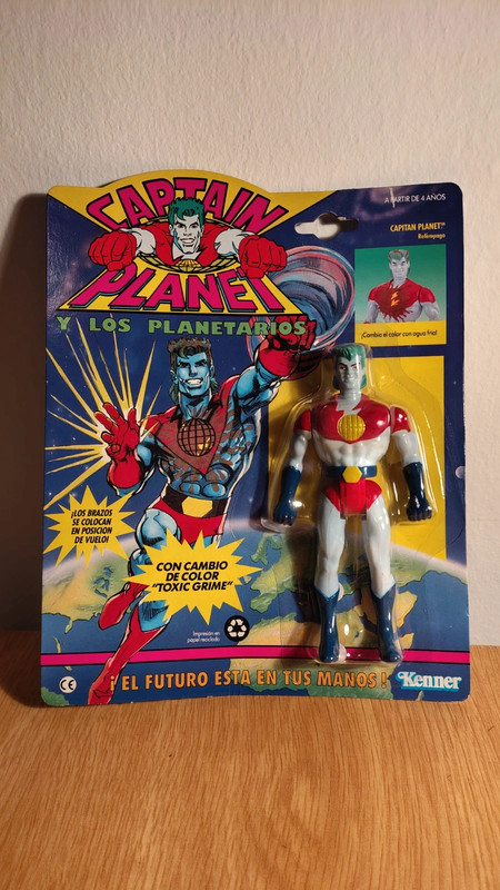 Capitán Planeta blister Kenner