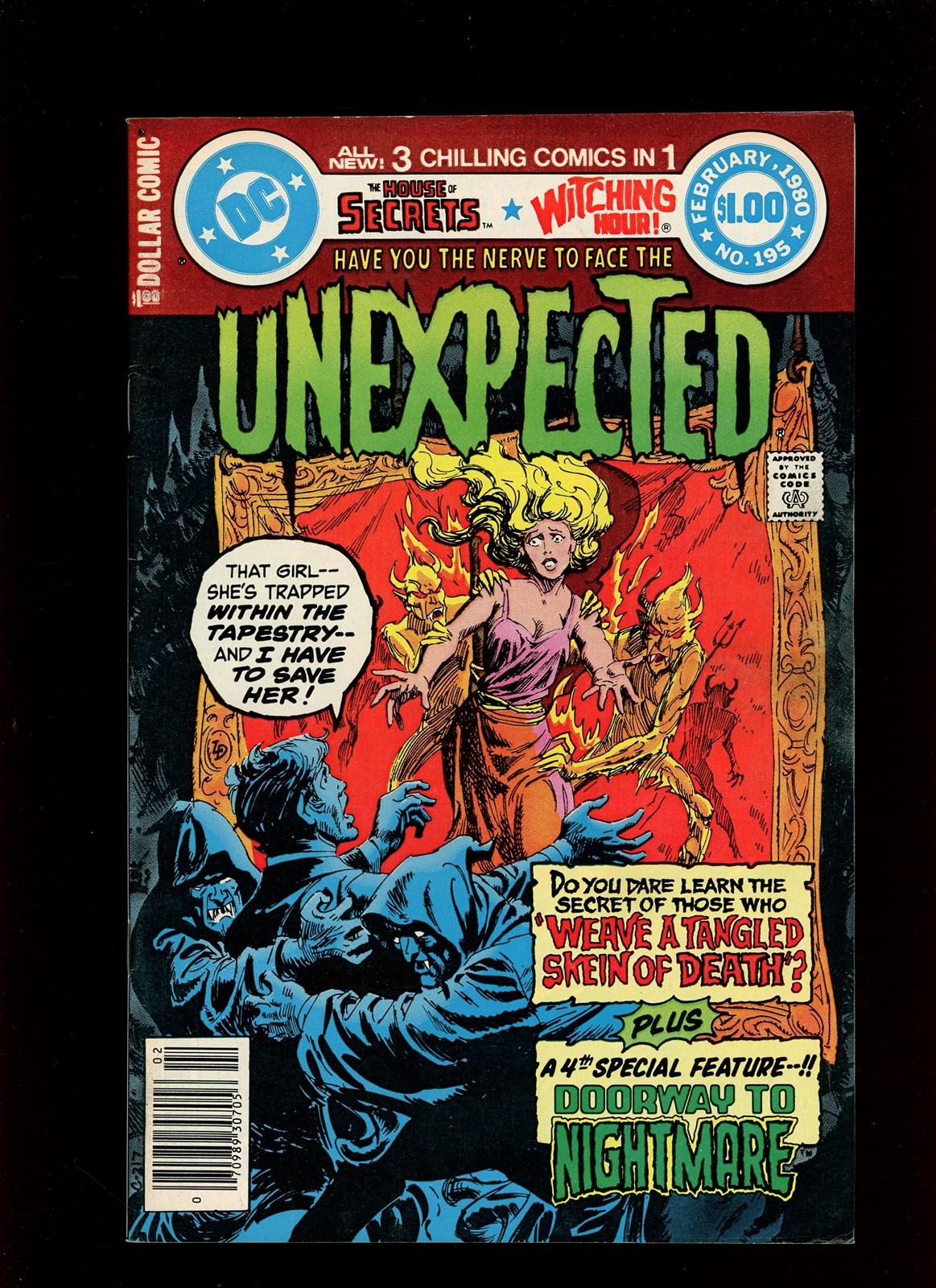 Unexpected #195 1980 VF/NM 9.0 scansioni alta definizione**