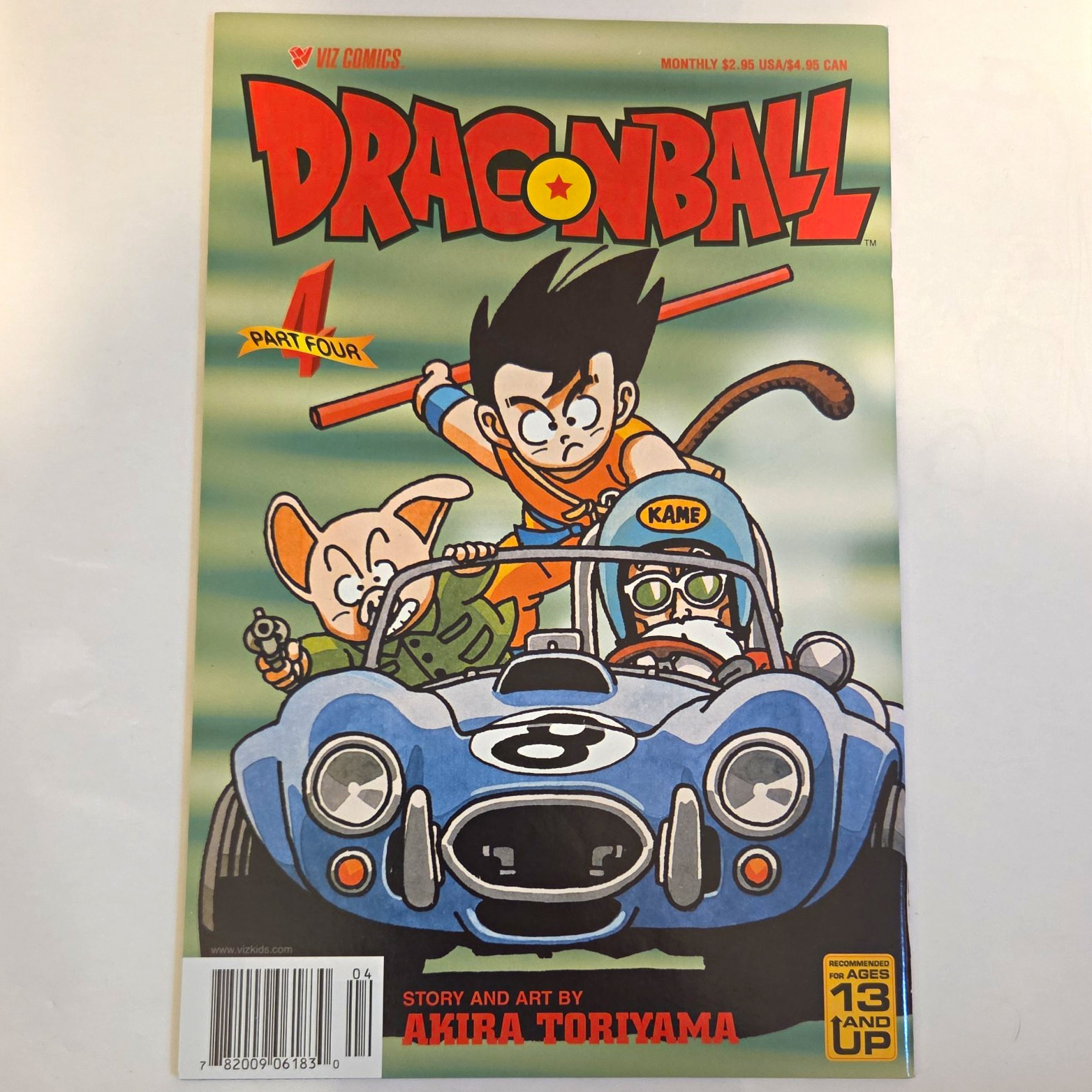 Dragon Ball Part Four #4 Viz Comics Edizione Stile Manga Inglese Akira Toriyama