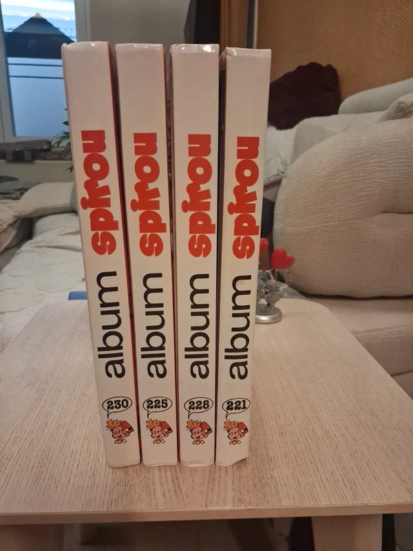 4 grosse BD spirou