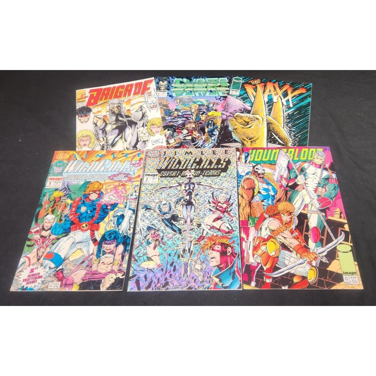 🔥Immagine! Brigade Cyber Force Maxx Spawn Youngblood Wildcats 1 2 (8bks) 561