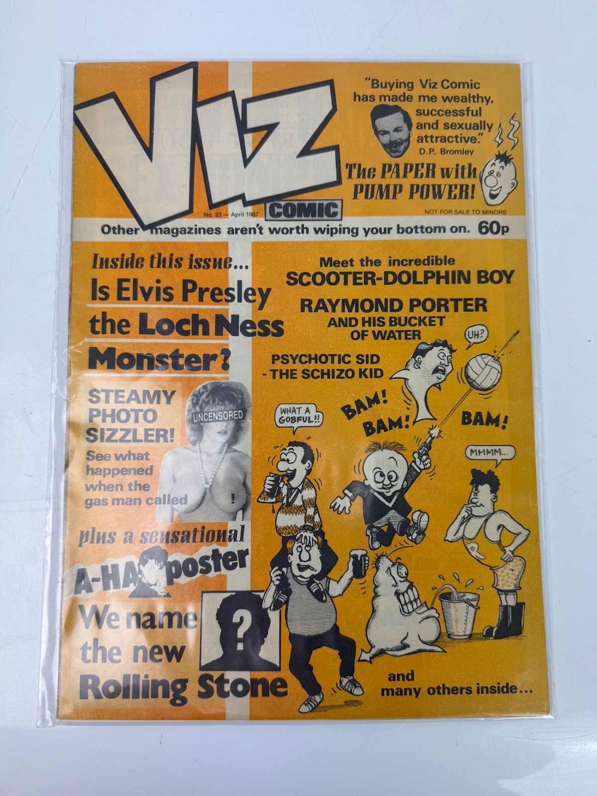 Viz Comic No. 23 April 1987 Edition - Very Good Condition - Adults Only