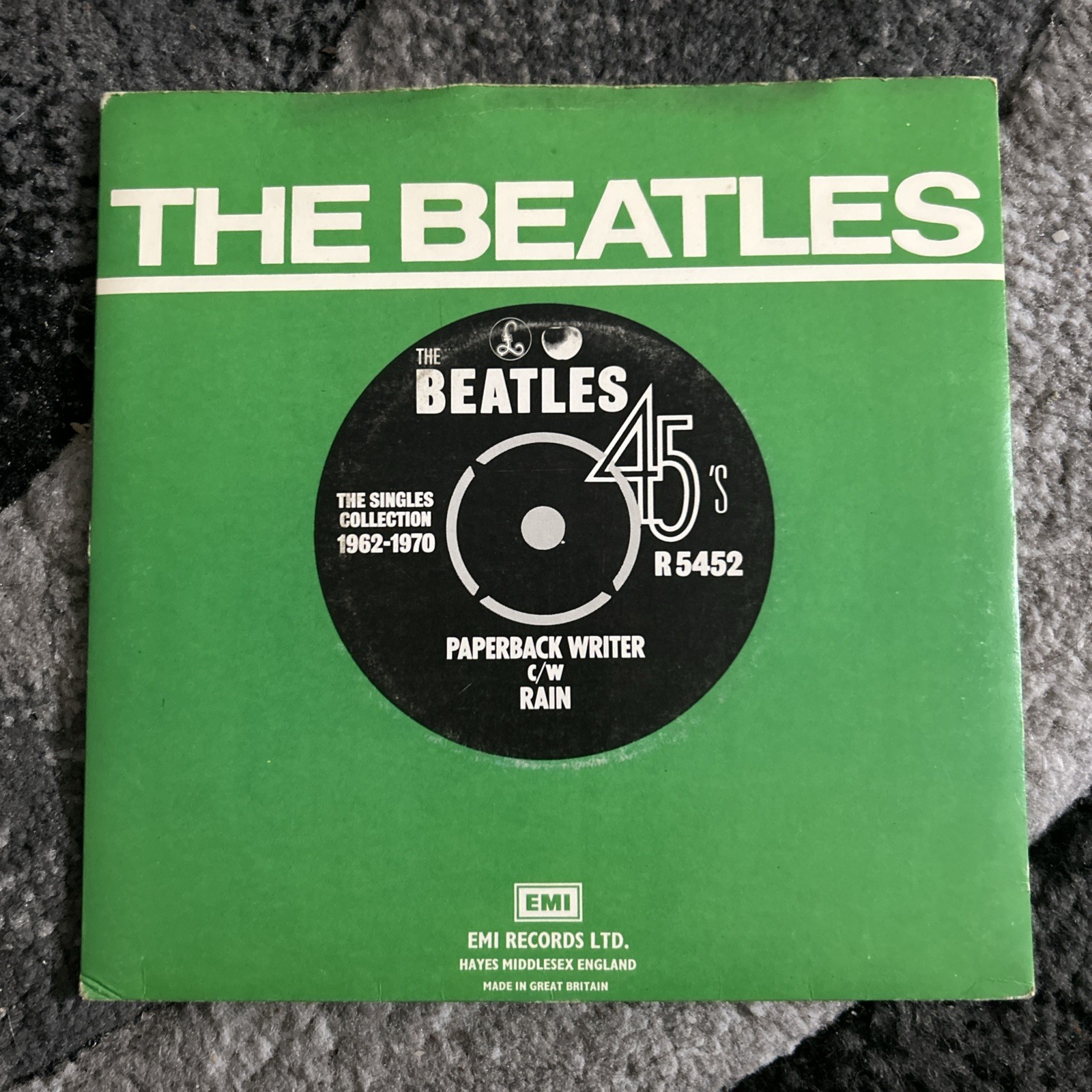 The Beatles Paperback Writer 7” Vinyl The Singles Collection 1962-1970