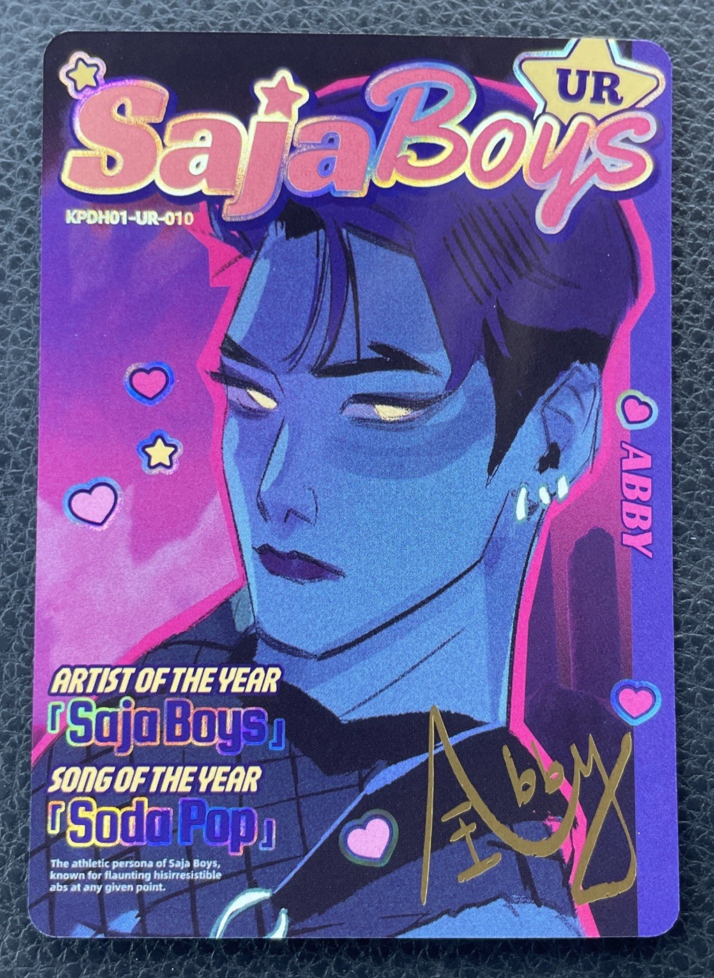 2026 Kayou KPop Demon Hunters Trading Card #UR-010 - Saja Boys Abby