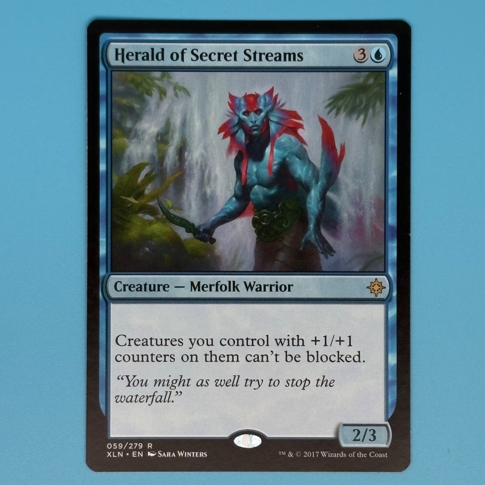 Magic: The Gathering -Herald of Secret Streams, (XLN) #059/279, Rare, EN, NM