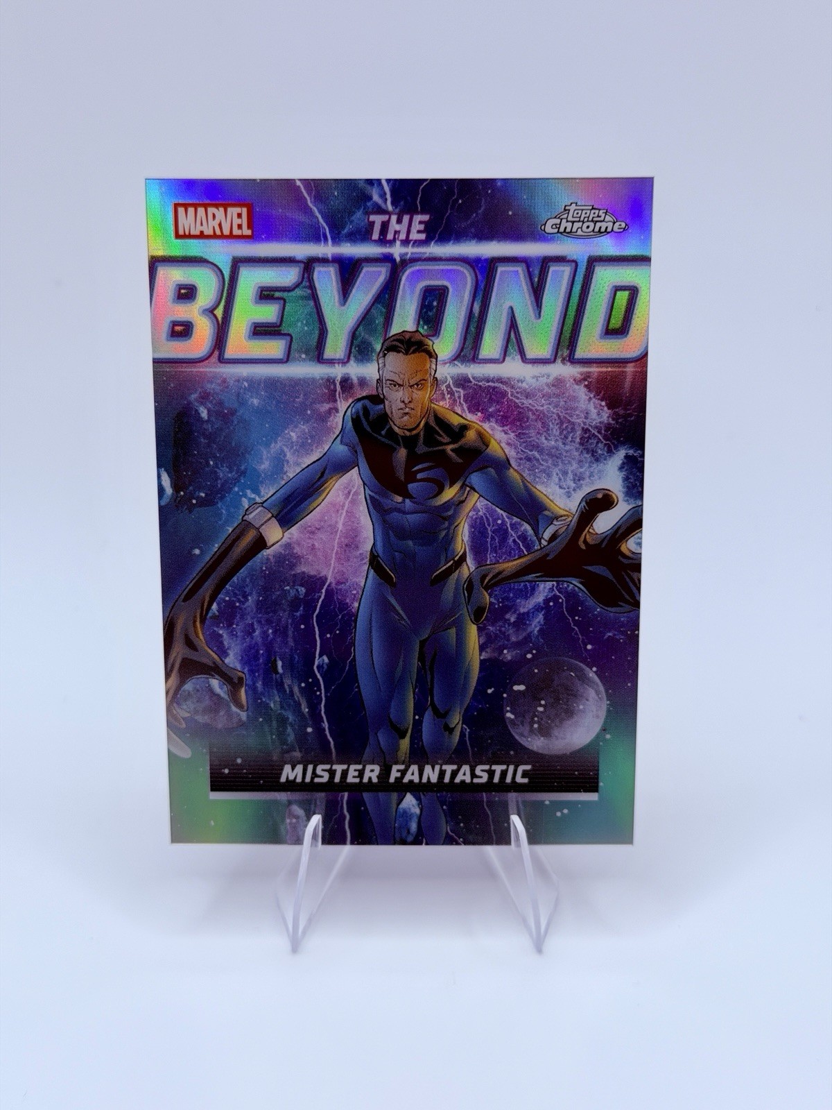2026 Topps Chrome Marvel The Beyond #TB-11 Mister Fantastic