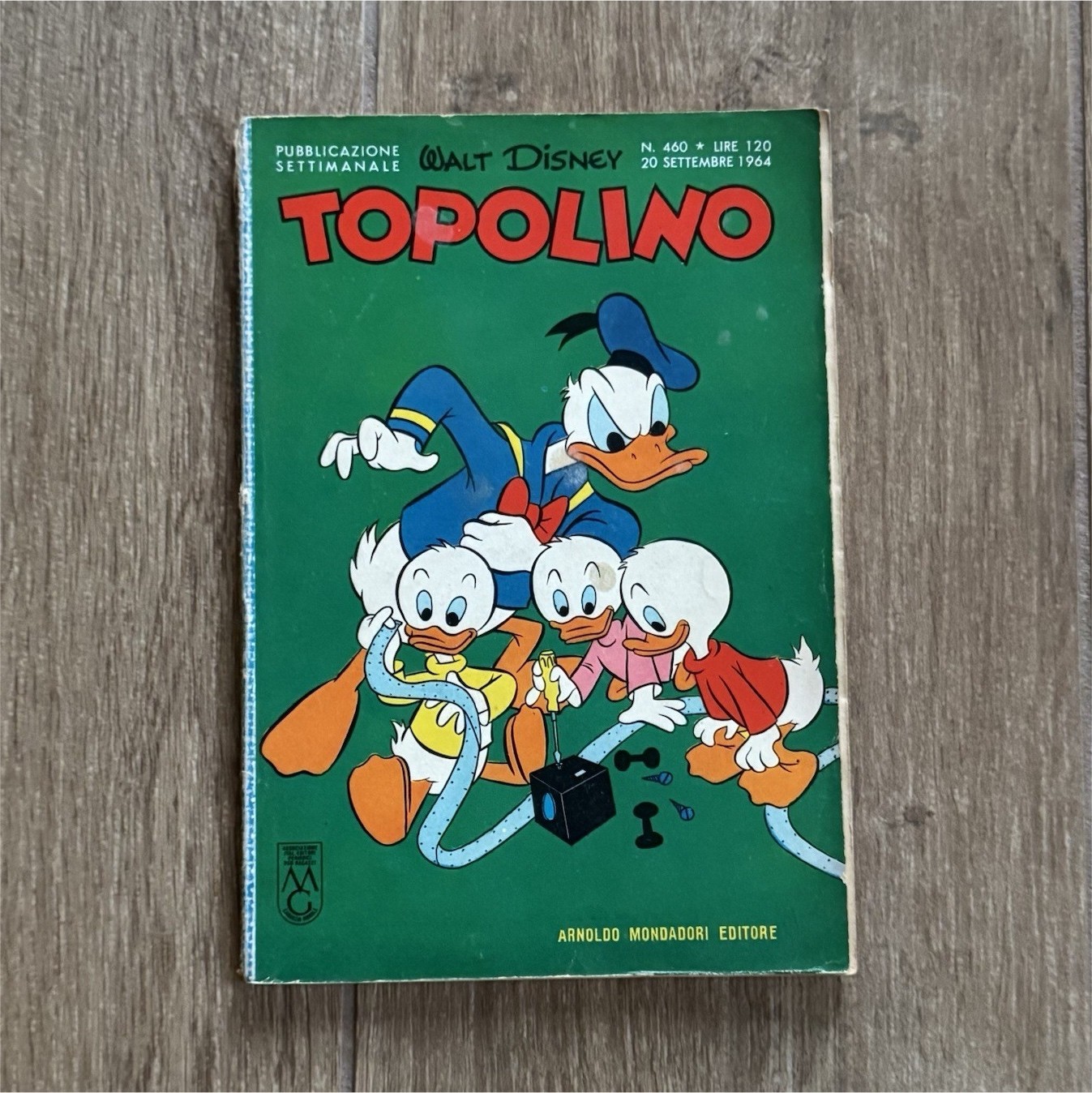 Fumetto topolino 460 vintage 